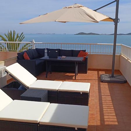 Top Floor Apartment Beachhouse, Beautiful Sea View, On The Beach! Cartagena Eksteriør bilde